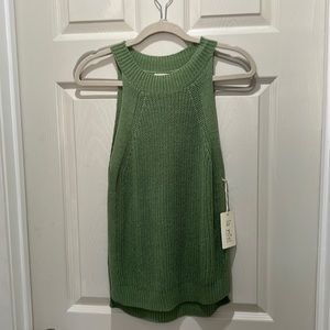 COPY - Hugh neck tank- soft green brand new.